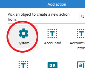Construct 3 editor add action
