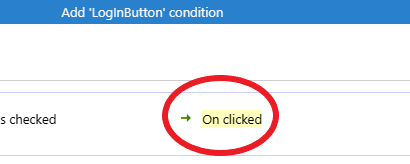 construct 3 on clicked condition