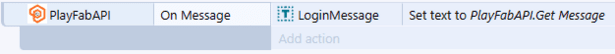 Construct 3 message login